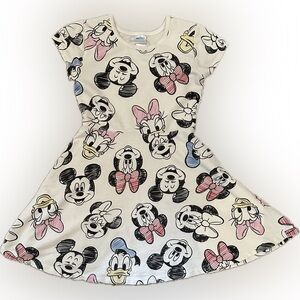 Girls Disney Dress- Minnie and Friends print